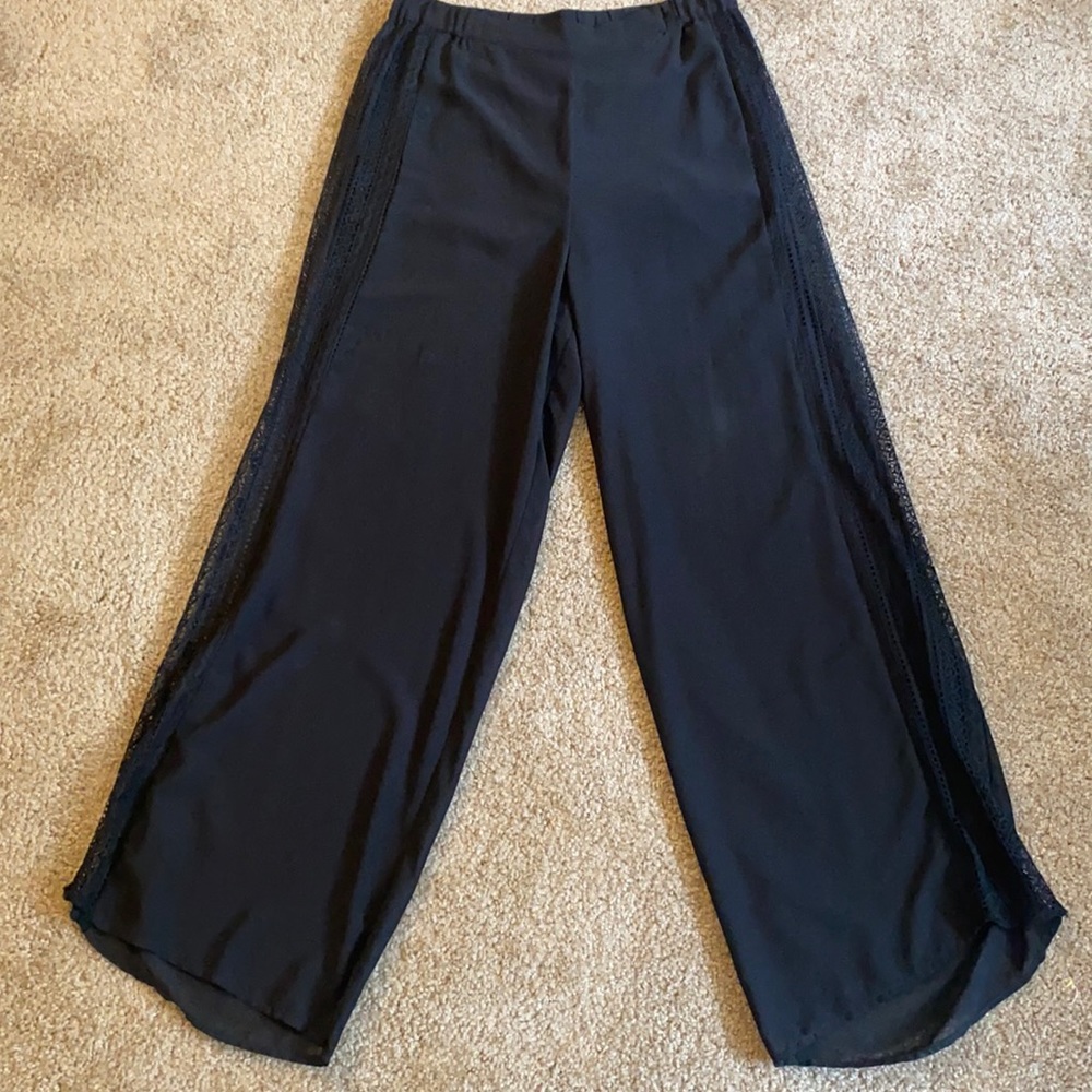 H&M Black Sheer Pant